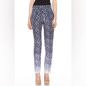 Yigal Azrouel silk pants| Ombre Paisley Silk Georgette Pant